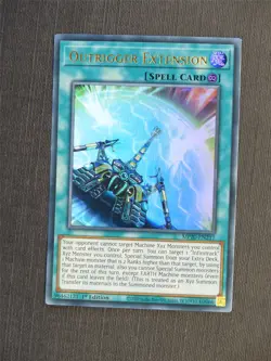 Outrigger Extension MP20 Ultra Rare - 1st ed - Yugioh Cards #5IU - Image 1