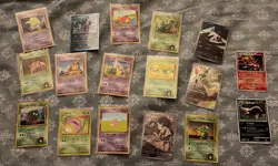 Pokemon Card Japanese Lot - Vintage, Holos, Art Rares AR 17 Cards - Image 1