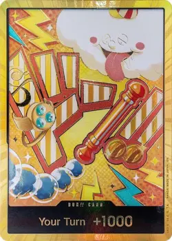 1x DON!! Card (Nami) (Gold) - Foil NM-Mint OP Premium Booster OP PRB-02 - The Be - Image 1