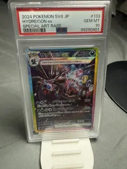 PSA 10 HYDREIGON ex 133/106 Super Rare ex Pokemon JP Trading Card Pokemon TCG - Image 1