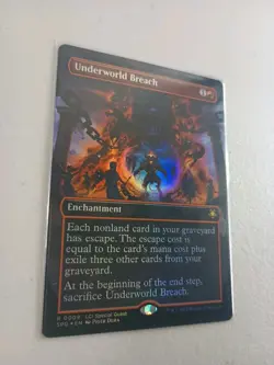 Magic The Gathering English Underworld Breach Borderless NM Foil MTG - Image 3