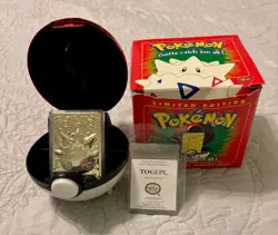 Complete 1999 Burger King Promo 23K Gold Plated TOGEPI Card Original Set - Image 1