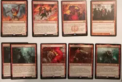 MTG - RED Collection - 500 + cards - inc Rares, Goblins, Dragons and more - Image 2