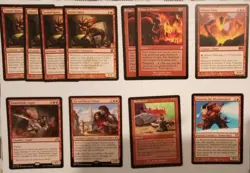 MTG - RED Collection - 500 + cards - inc Rares, Goblins, Dragons and more - Image 3