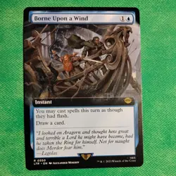 Borne Upon a Wind - Regular (Extended Art) The Lord of the Rings - Mtg - Image 1