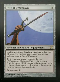 mtg magic umezawa's jitte d'umezawa FRENCH vf fr betrayers of traitres kamigawa - Image 1