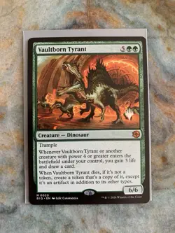 [MTG] Vaultborn Tyrant - Promo - The Big Score (BIG) 0020 - Image 1