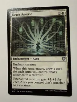 Sage's Reverie 165 SOC Commander: Secrets of Strixhaven Magic MTG NM - Image 1