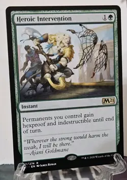 MTG Heroic Intervention Core Set 2021 188/274 Regular Rare - Image 2