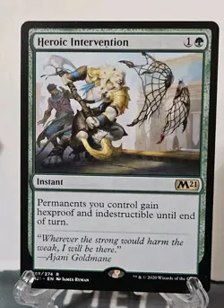 MTG Heroic Intervention Core Set 2021 188/274 Regular Rare - Image 3