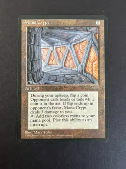 MTG Magic: The Gathering Mana Crypt - Commander EDH Promo - Image 1