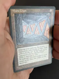 MTG Magic: The Gathering Mana Crypt - Commander EDH Promo - Image 3