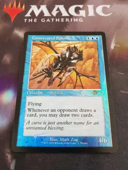 Mtg. Consecrated Sphinx. Foil Retro Frame. MagicFest 2026. Nm - Image 1