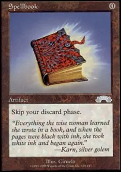 Heavy Play, English MTG Regular Spellbook Exodus Magic the Gathering - Image 1