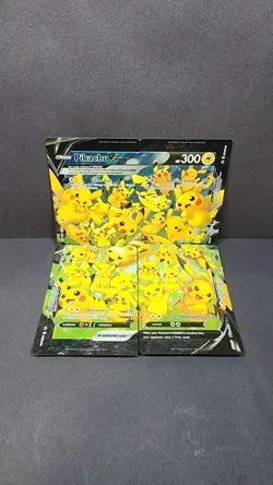 Pikachu V-Union [Set of 4] SWSH: Sword & Shield Promo Cards Holo - Image 1
