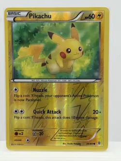PIKACHU - 26/83 - XY GENERATIONS - Reverse Holo⭐LP/NM😱🔥(71) - Image 1