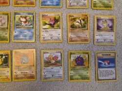 🔥 Jungle Set Complete Uncommon & Common Pokemon Cards Bundle 1999 WOTC 🔥 - Image 5