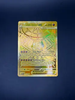 Pokemon Gold Mega Zygarde EX Mega Hyper Rare 124/088 Near Mint Perfect Order - Image 1