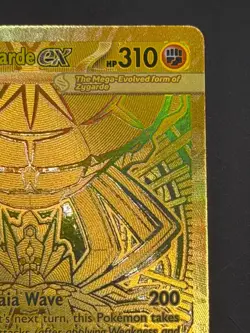 Pokemon Gold Mega Zygarde EX Mega Hyper Rare 124/088 Near Mint Perfect Order - Image 5