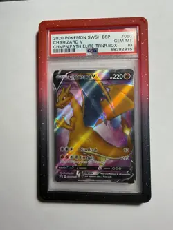 Pokemon Charizard V SWSH Promo Elite Trainer Box Promo PSA 10 - Image 1