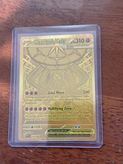 Pokemon Mega Zygarde ex Gold Hyper Rare 124/088 Perfect Order NM/M - Image 4