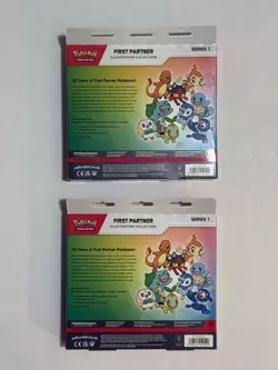 Pokemon TCG First Partner Illustration Collection Series 1 - 2 boxes SEALED NEW - Image 2