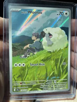 Hop's Wooloo 170/159 Pokemon TCG - Journey Together Illustration Rare - IR - NM - Image 1
