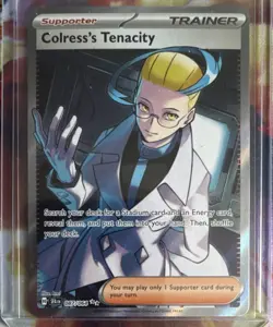 Pokemon Co. Colress's Tenacity 087/064 Shrouded Fable FA Holo EN - Image 1