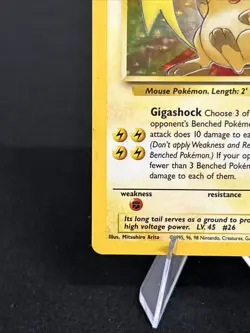 Pokemon TCG Raichu 14/62 Fossil Holo Rare MP - Image 4