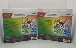 Pokemon First Partner Illustration Collection Series 1 Box Sealed LOT OF 2 - Image 2