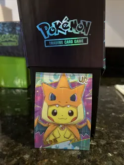 Charizard Pikachu Poncho PM-UR No. 018 Non-TCG Pokemon Eif Origin 3.0 - Image 1