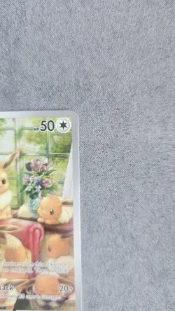 Pokemon TCG Eevee 188/167 Twilight Masquerade Illustration Rare Full Art Holo - Image 2