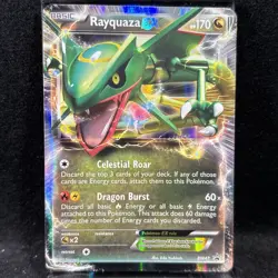 Rayquaza EX BW47 Black & White Holo 2012 Promo Pokemon Card - Image 1