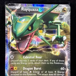 Rayquaza EX BW47 Black & White Holo 2012 Promo Pokemon Card - Image 3