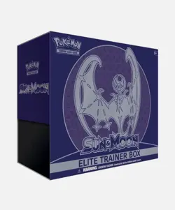 SM01 - Sun & Moon - Base Set Elite Trainer Box - Lunala Pokemon Sealed Free Ship - Image 1