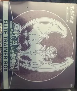 SM01 - Sun & Moon - Base Set Elite Trainer Box - Lunala Pokemon Sealed Free Ship - Image 2
