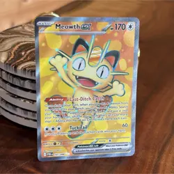 Pokemon TCG Meowth ex IR Perfect Order - Image 1