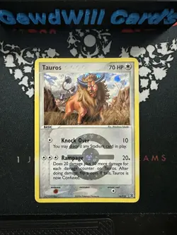 Tauros 16/112 Reverse Holo Rare EX Fire Red & Leaf Green Pokemon TCG Near Mint - Image 1