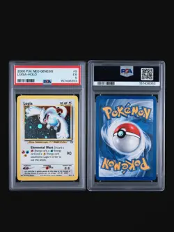2000 POKEMON NEO GENESIS #9 LUGIA-HOLO PSA 5 - Image 1