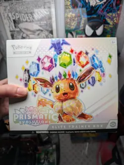 Pokemon SV Prismatic Evolutions - Elite Trainer Box (ETB) - Empty - Image 1