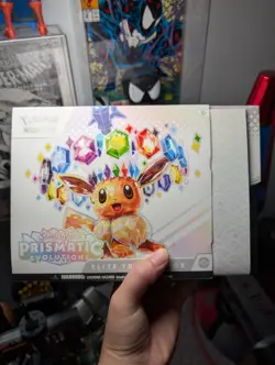 Pokemon SV Prismatic Evolutions - Elite Trainer Box (ETB) - Empty - Image 4