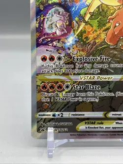 Charizard VStar SWSH 262 - Black Star Promo - Holo - Pokemon TCG Card, LP - Image 4
