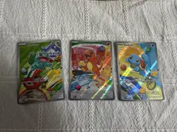 Pokemon 1st Partner Pack 30th Anniversary Kanto Set BulbasaurCharmander Squirtle - Image 1