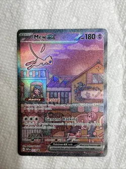 2023 Pokemon S&V Mew EX F/A Holo Black Star Promo 053 Free Shipping - Image 1