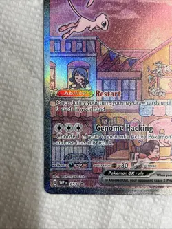2023 Pokemon S&V Mew EX F/A Holo Black Star Promo 053 Free Shipping - Image 3