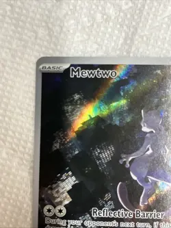 2023 Pokemon S&V Mewtwo F/A Holo Black Star Promo 052 Free Shipping - Image 2