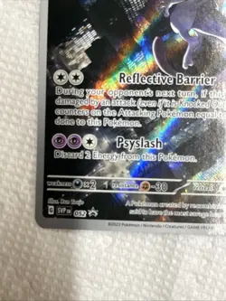 2023 Pokemon S&V Mewtwo F/A Holo Black Star Promo 052 Free Shipping - Image 3