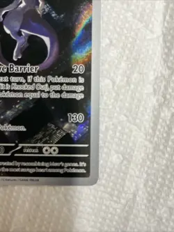 2023 Pokemon S&V Mewtwo F/A Holo Black Star Promo 052 Free Shipping - Image 4