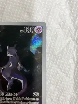2023 Pokemon S&V Mewtwo F/A Holo Black Star Promo 052 Free Shipping - Image 5
