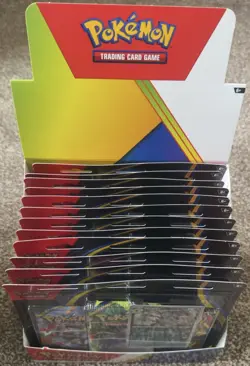 12 x Pokemon TCG Phantasmal Flames 3 Pack Blisters - 36 Booster Packs Full Case - Image 1